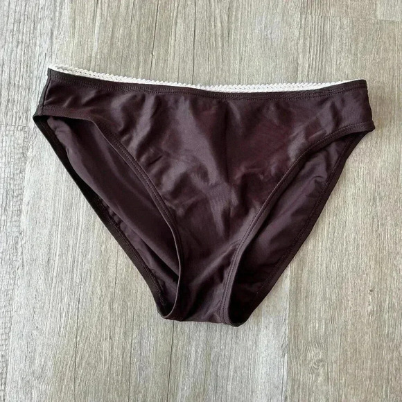 Womens Apt. 9 Brown Bikini Bottom - 14 - Picture 1 of 4
